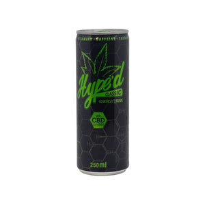 Hype'd CBD Classic Cannabis Flavoured Energy Drink Product 250ml