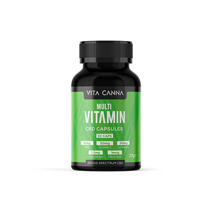 Vita Canna 500mg CBD Broad Spectrum Functional CBD Vegan Capsules 50caps