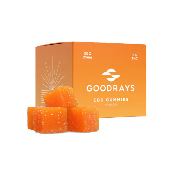 Goodrays 750mg CBD CBD Gummies 30pieces