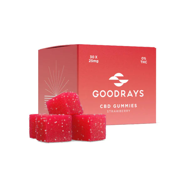 Goodrays 750mg CBD CBD Gummies 30pieces