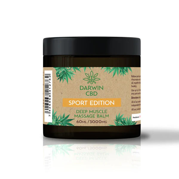 Darwin 3000mg CBD Sport Edition Massage Balm Product 60ml