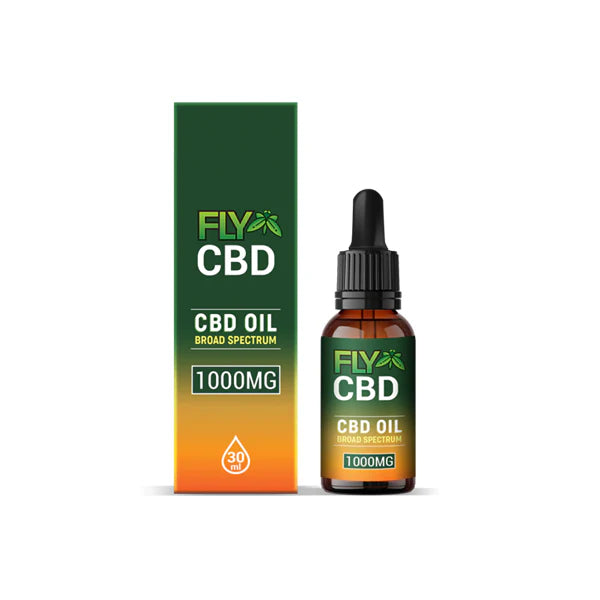 Fly CBD 1000mg CBD CBD Broad Spectrum Tincture CBD Oil 30ml