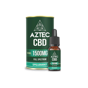 Aztec CBD 1500mg CBD Full Spectrum Hemp Oil CBD Oil 10ml
