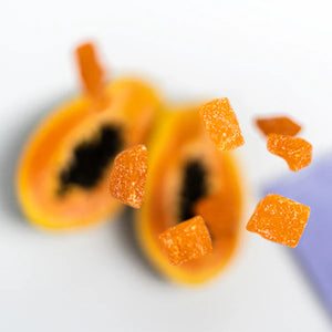 CBME 1050mg CBD Papaya Fruit Pieces Product 30pieces
