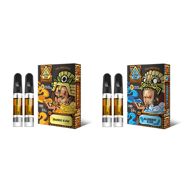 Aztec CBD 1000mg CBD Cartridge Vape Kit 1ml