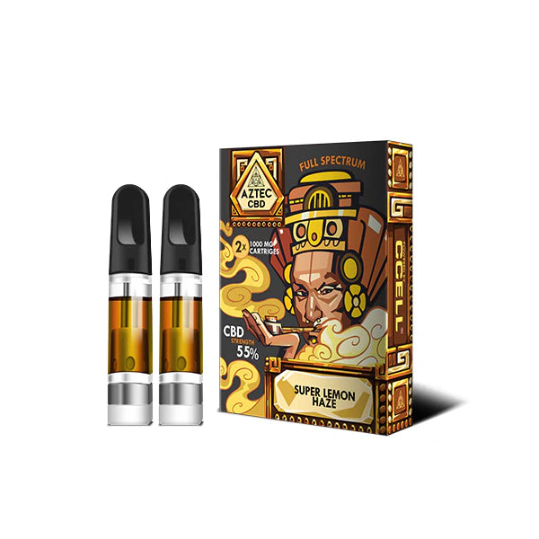 Aztec CBD 1000mg CBD Cartridge Vape Kit 1ml