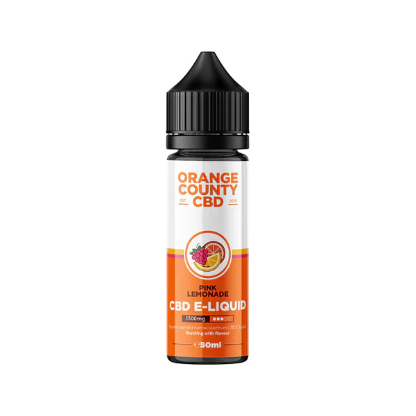 Orange County 1500mg CBD E Product 50ml