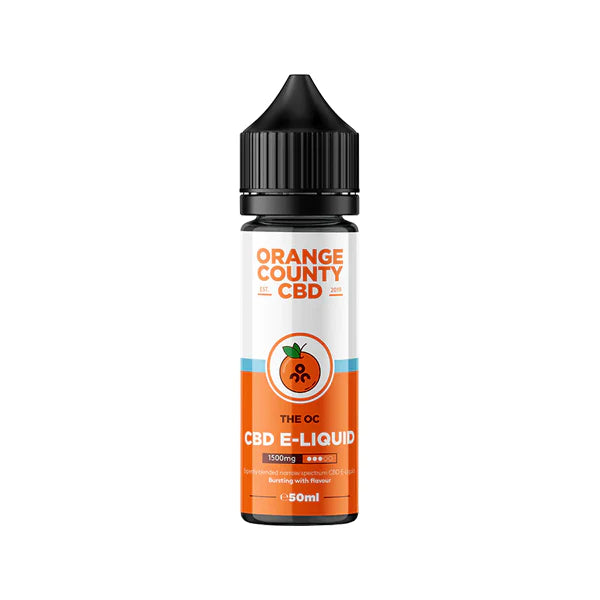 Orange County 1500mg CBD E Product 50ml