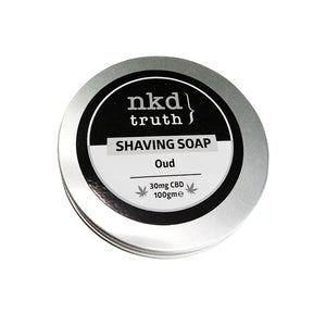 NKD 30mg CBD Speciality Shaving Soap Product 100g