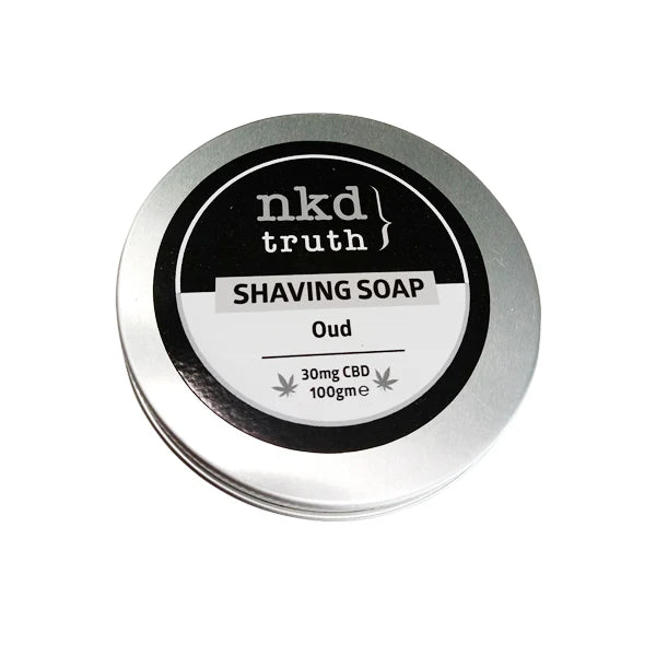 NKD 30mg CBD Speciality Shaving Soap Product 100g
