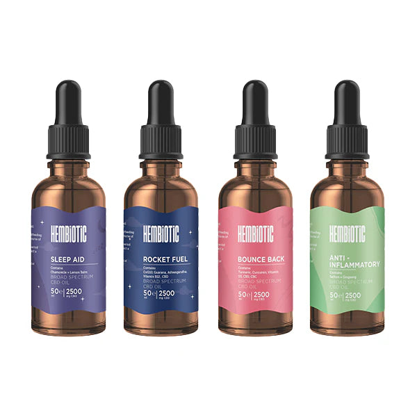 Hembiotic 2500mg CBD Oil CBD Oil 50ml