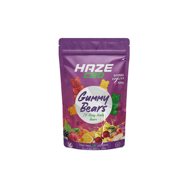 Haze 500mg CBD CBD Gummies 20pieces