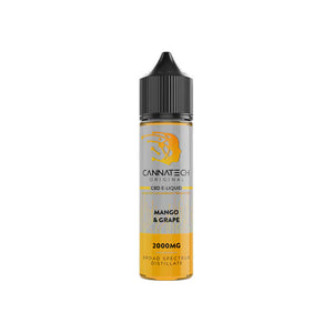 Cannatech 2000mg CBD E Product 50ml