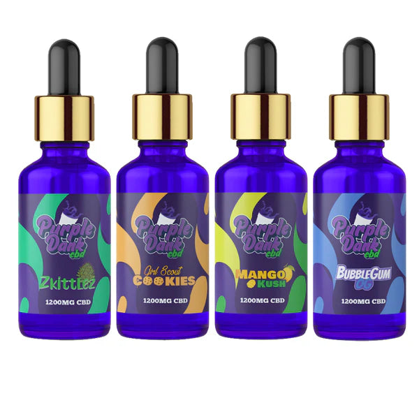 Purple Dank 1200mg CBD Oil CBD Oil 30ml