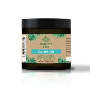 Darwin 3000mg CBD Camphor Massage Balm Product 60ml