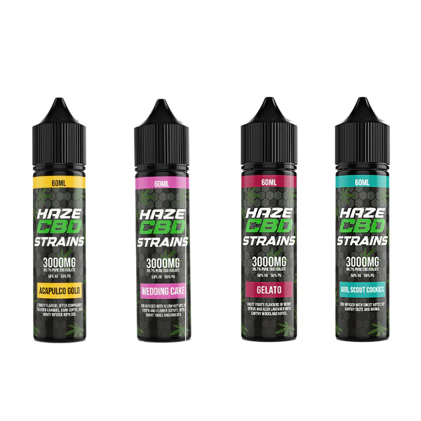 Haze 3000mg CBD Strains Shortfill 50ml