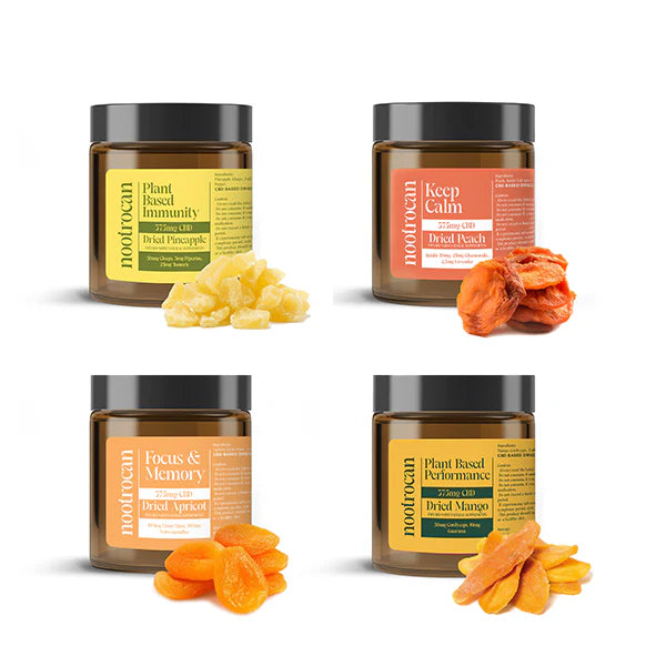 Nootrocan 375mg CBD Nootropic Dried Fruits Product 150g