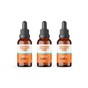 Orange County 1000mg CBD Flavoured Tincture CBD Oil 30ml
