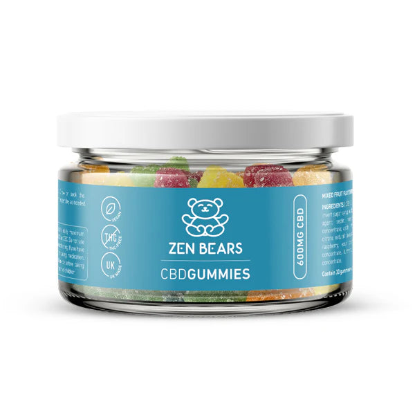 ZenBears 600mg CBD CBD Gummies 150g