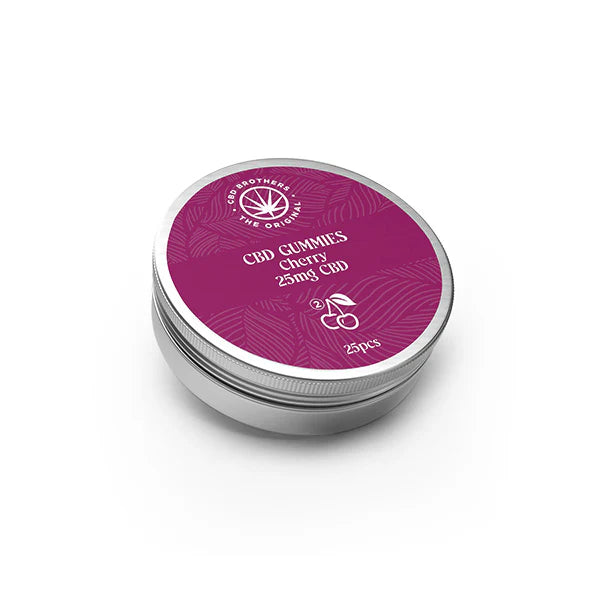 CBD Brothers 625mg CBD CBD Cherry CBD Gummies 30pcs