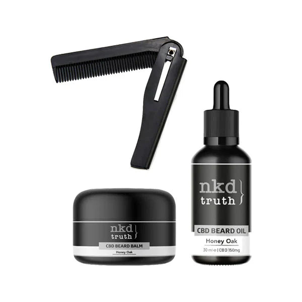 NKD CBD Infused Oil Balm & Comb Gift Set CBD Oil