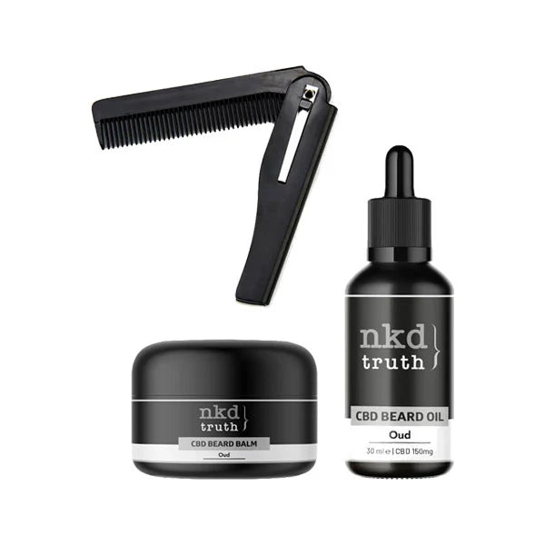 NKD CBD Infused Oil Balm & Comb Gift Set CBD Oil