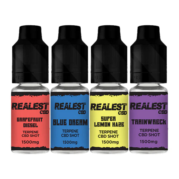 Realest CBD 1500mg CBD Booster Shot Product 10ml