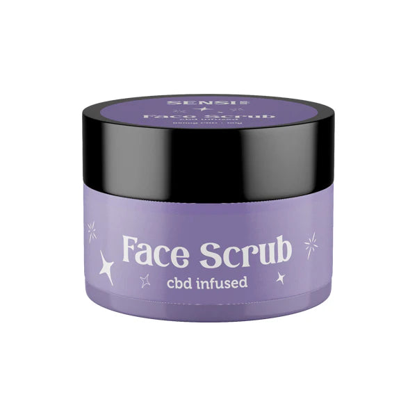 Sensi Skin 100mg CBD Face Scrub Product 50g
