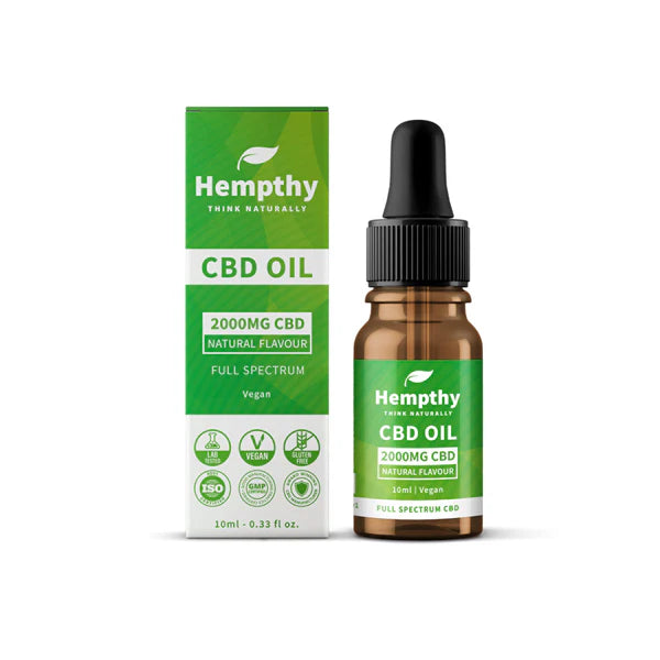 Hempthy 2000mg CBD CBD Oil 10ml