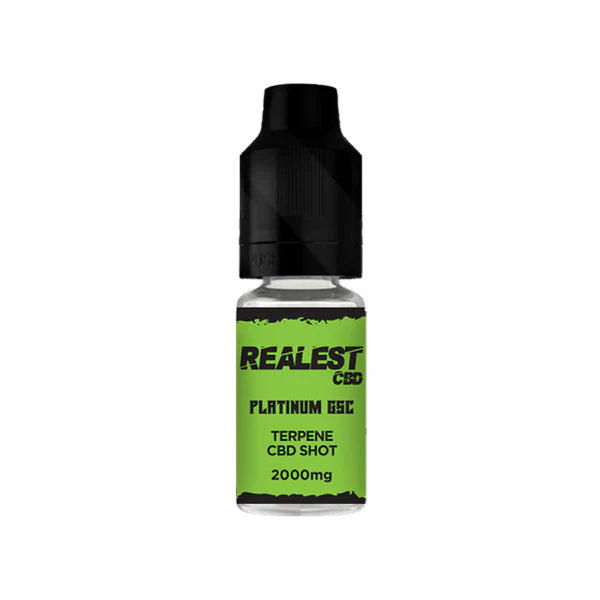 Realest CBD 2000mg CBD Booster Shot Product 10ml