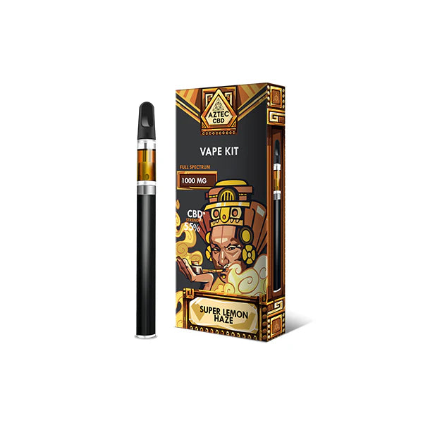 Aztec CBD 1000mg CBD Vape Vape Kit 1ml