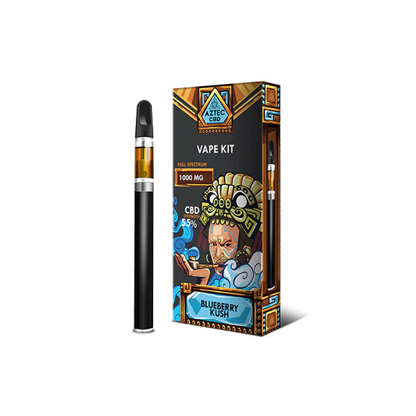 Aztec CBD 1000mg CBD Vape Vape Kit 1ml