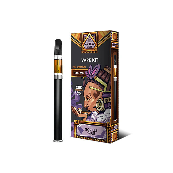 Aztec CBD 1000mg CBD Vape Vape Kit 1ml