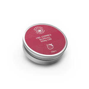 CBD Brothers 1250mg CBD CBD Strawberry CBD Gummies 30pcs