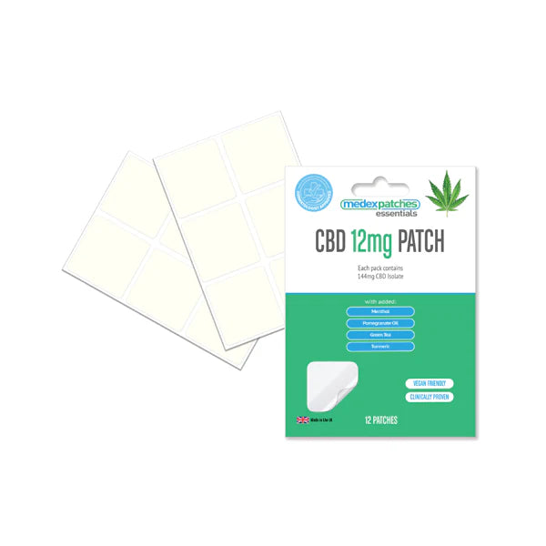 Medex Essentials 12mg CBD Patches Product