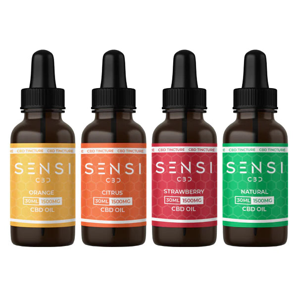 Sensi CBD 1500mg CBD Broad CBD Oil 30ml