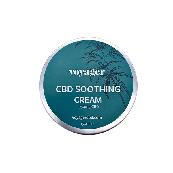 Voyager 750mg CBD Soothing Cream Product 150ml
