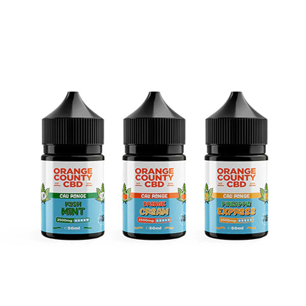 Orange County 1500mg CBD Cali Range Product 50ml