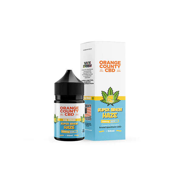Orange County 1500mg CBD Cali Range Product 50ml