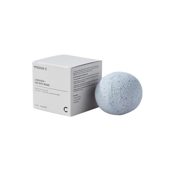Mission C 100mg CBD Bath Bomb Product 140g
