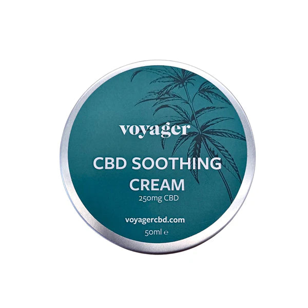 Voyager 250mg CBD Soothing Cream Product 50ml