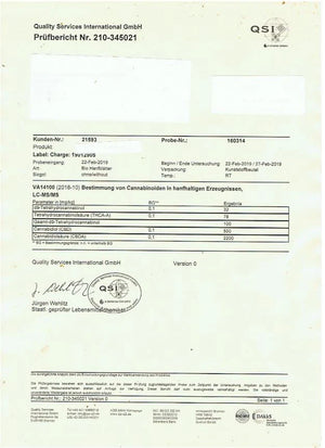 JCS Infusions CBD Hemp Tea Product 40g