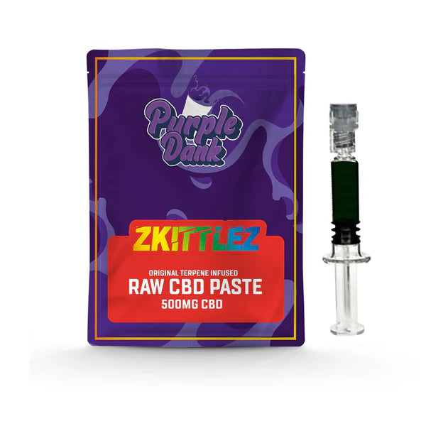 Purple Dank 1000mg CBD Raw Paste with Natural Terpenes Vape Kit 1g