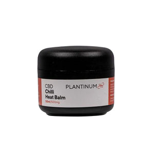 Plantinum CBD 500mg CBD Heat Balm Product 50ml