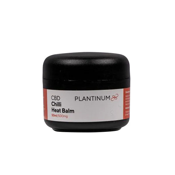 Plantinum CBD 500mg CBD Heat Balm Product 50ml