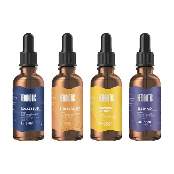 Hembiotic 5000mg CBD Oil CBD Oil 50ml