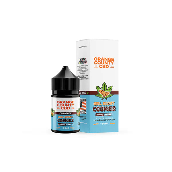 Orange County 2500mg CBD Cali Range Product 50ml