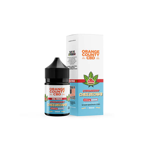 Orange County 2500mg CBD Cali Range Product 50ml