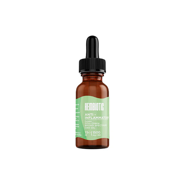 Hembiotic 1500mg CBD Oil CBD Oil 15ml