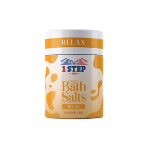 1 Step CBD 1000mg CBD Bath Salts Product 500g